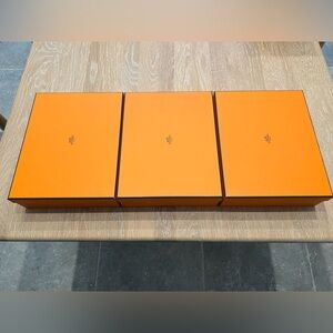 Hermès Orange Shoe Boxes